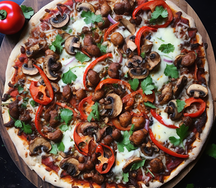 Pizza mexicainne