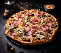 Pizza royale crémière