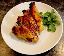 Poulet grillé & Attieké