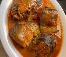 Soupe de machoiron & attiéké