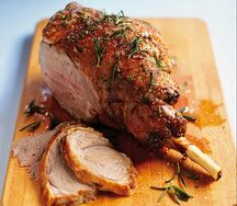 Méchoui de viande de boeuf
