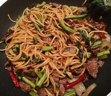 Spaghetti au rognon 