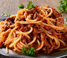 Spaghetti boeuf