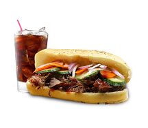 Menu sandwich bœuf