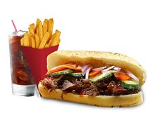 Menu sandwich poulet 