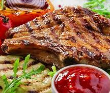 Cote de porc barbecue