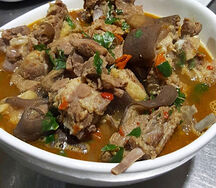 Soupe de chèvre avec riz
