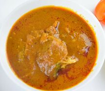 Riz sauce graine