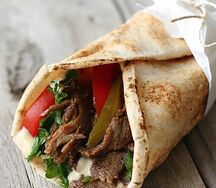 Viande plate
