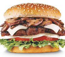 Mushroom burger