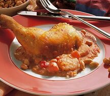 Ragoût d'igname au poulet