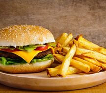 Heavens burgers et frites