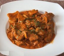 Strogonoff de filet de bœuf