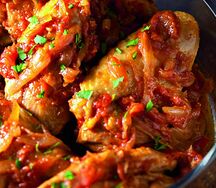Poulet sauté