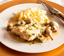 Lapin à la moutarde
