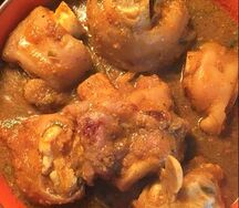 Soupe de pattes de bœuf