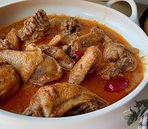 Kedjenou de poulet pondeuses 