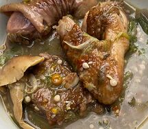 Sauce gombo au gnangnan jetté