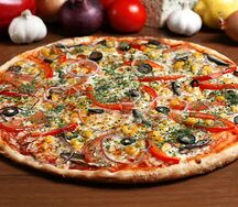 Pizza végétarienne