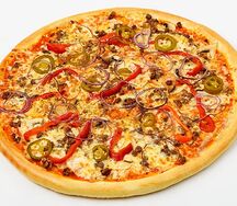 Pizza mexicaine