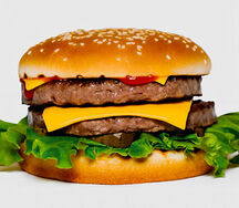Burger double beef