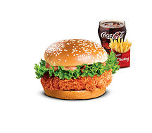 Tandoori burger épicé