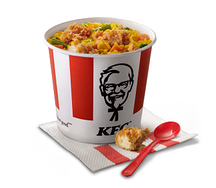 Seau de riz hot & crispy