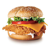 Cheese burger menu original (non épicé)