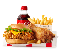 Crunch burger box 1 pièce hot & crispy (épicé)