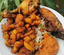 Alloco, poulet
