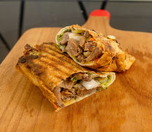 Chawarma viande, fresco & frites