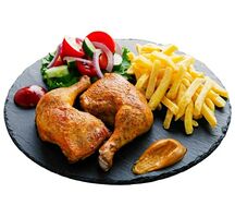 Poulet braisé