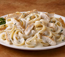 Fettuccine alfredo poulet