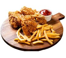 Crispy & frites & pepsi