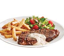 Steak à la crème