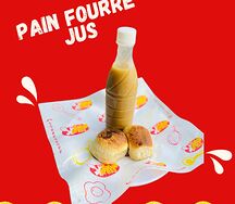 Pain fourrés jus