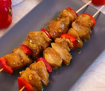 Brochettes de poulet
