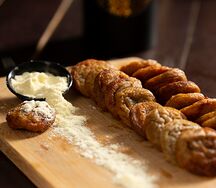 Beignets gnonmi (womi) et lait