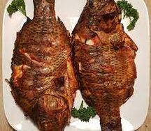 Poisson braisé