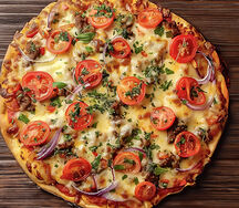 Pizza bolonaise