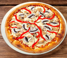 Pizza poulet