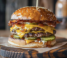 Sandwich hamburger cheese