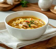 Домашняя куриная лапша