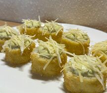 Темпура Цезарь с курицей 