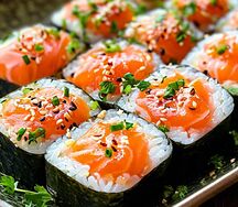 Маки лосось 