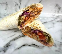 Мясная шаверма Греческая