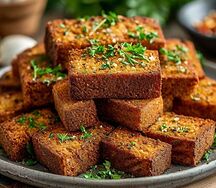 Гренки с чесноком 