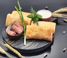 Блинчики с мясом