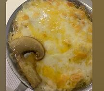 Жюльен с курицей и грибами