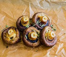 Шампиньоны гриль